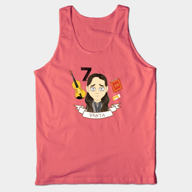 Vanya Hargreeves - Umbrella Academy Tank Top by conshnobre